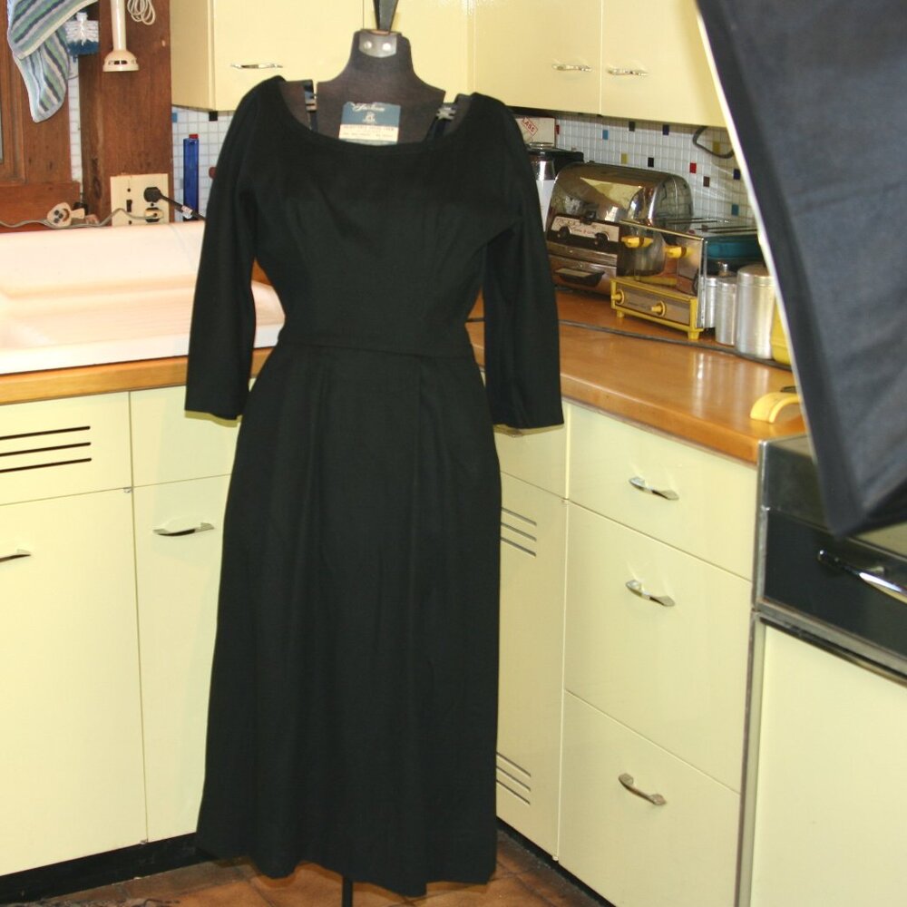 Vintage Black Dress Bonwitt Teller